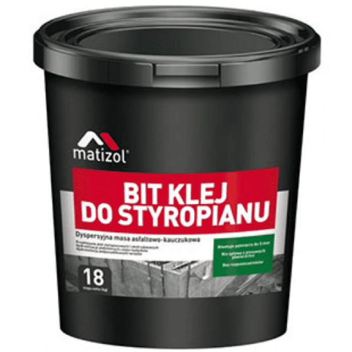 Мастика MATIZOL Бітумний клей для пінополістиролу 18 кг