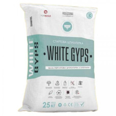 Штукатурка WHITE GYPS Турция (25 кг)