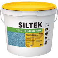 Штукатурка Siltek Decor Silicon Pro камінцева 1.5мм DA 25кг