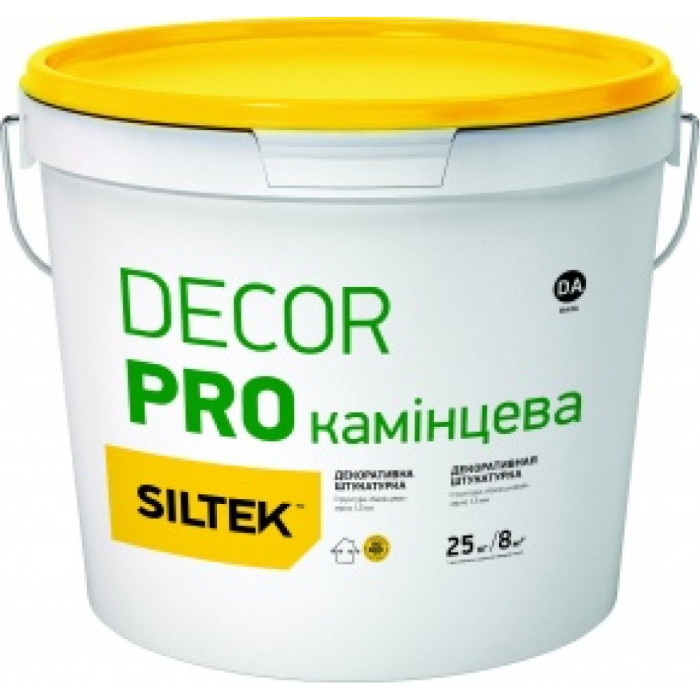 Штукатурка Siltek Dekor Pro 25кг.DА  (1,5мм) барашек