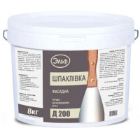 Шпаклевка фасадная Эльф Д-200 (8кг)
