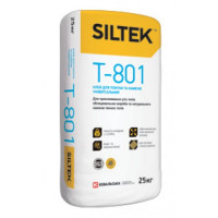 Клей для плитки и камня Siltek Т-801 (25кг)