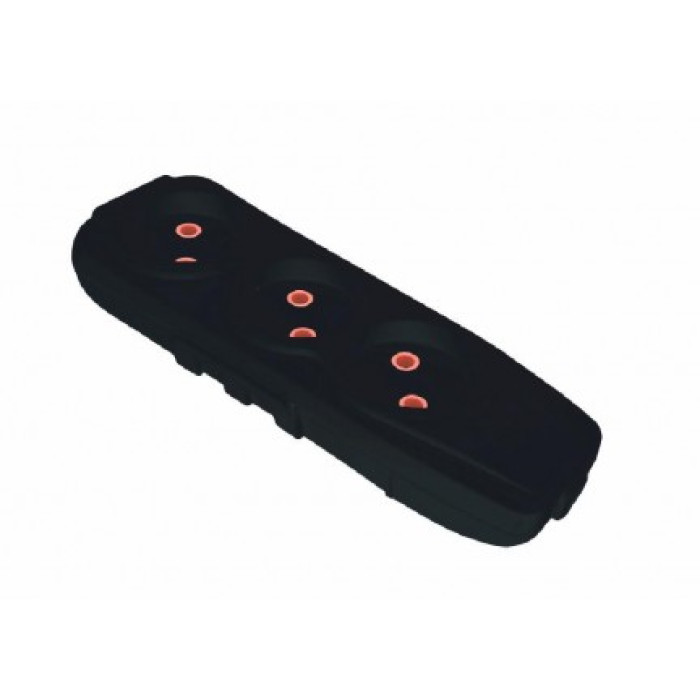 Колодка RIGHT HAUSEN KRIS 3-а ЧОРНА HN-082032 (92ящ)