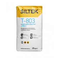 Клей Siltek Т-803 (25кг) для плитки ГРЕС