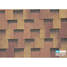 Гнучка черепиця BTM Dragon Shingle Гірчиця 3м.кв