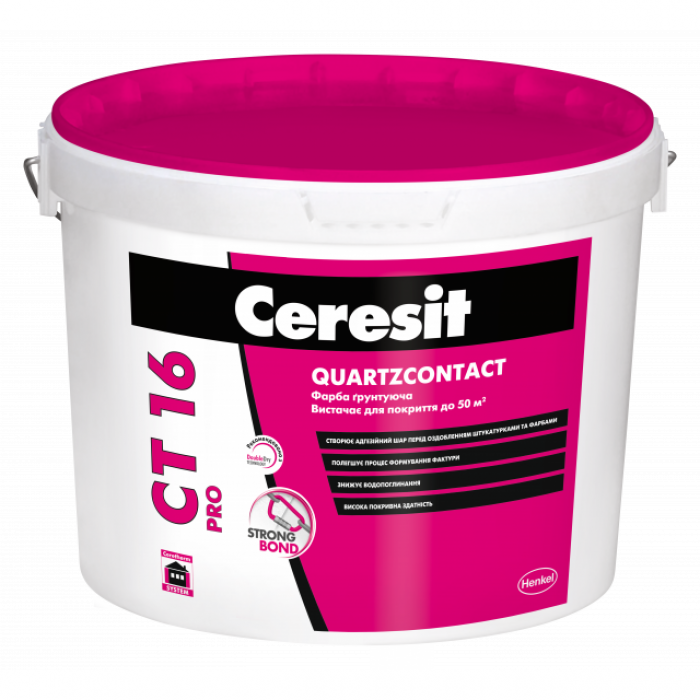 Грунт-краска Ceresit СТ 16 pro (25кг)