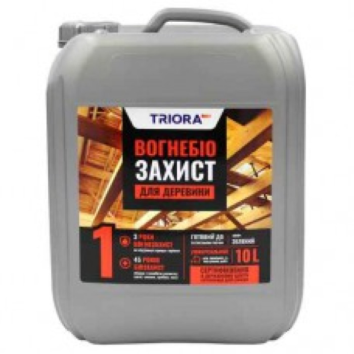 Огнебиозащита Триора, 10л зеленый