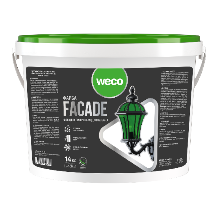 Краска фасадная FACADE WECO 7 кг