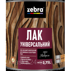 Лак Зебра универс 0,75 л