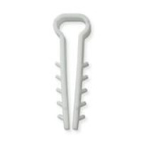 Дюбель-ялинка (затискач) 12 mm для кабелю (1уп.)