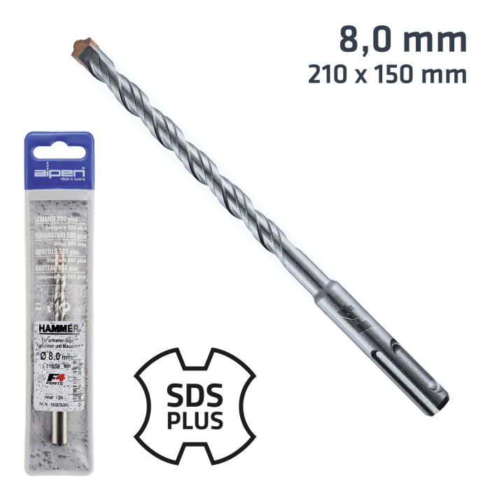 Бур SDS-plus  8*210