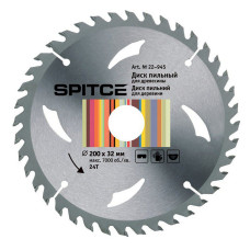 Диск пильный дерево Spitce 200*22.2*24Т