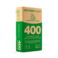 Цемент Кривой Рог М400, 25 кг