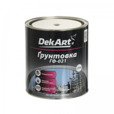 Грунтовка "DekArtt" ГФ-021 (серый) 0,9кг
