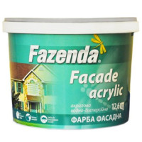 Краска фасадная FAZENDA facad acrylic 12,6 кг