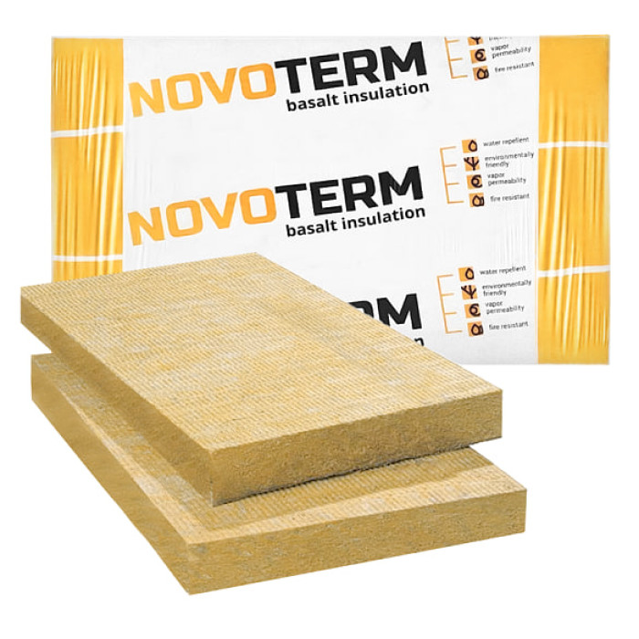 Минеральная Вата Novotherm Facade 115, 1000x600x150 мм, 1.2 кв. м