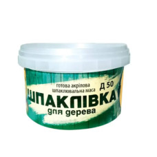 Шпаклевка для дерева Эльф,(0,4 кг) бел, бук, дуб, кр. дерево, ольха, палисандр, сосна