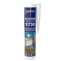 Силикон санитарный BOSTIK Premium S730, белый 310 мл