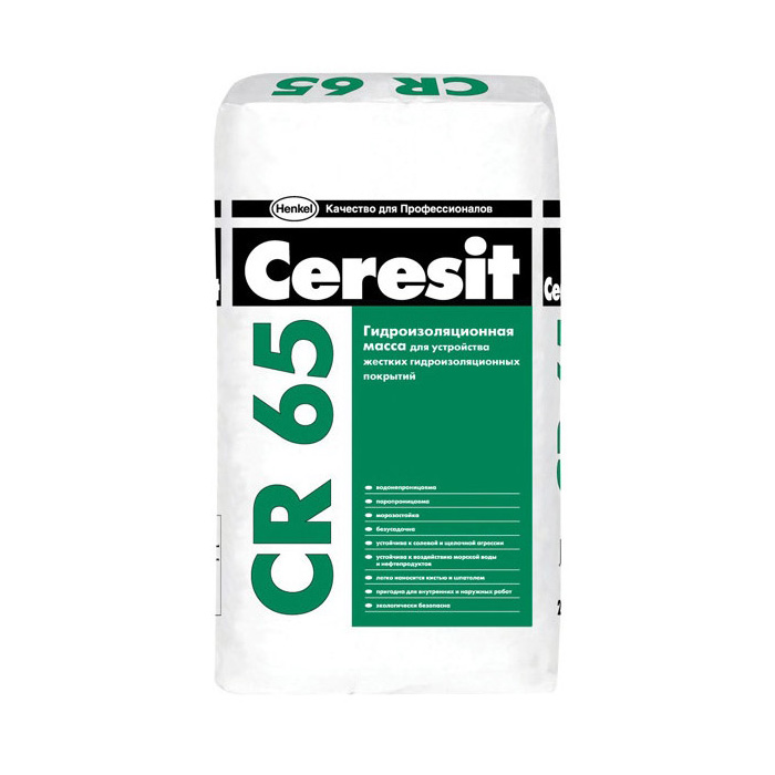 Гидроизоляция CERESIT CR-65 (25 кг)
